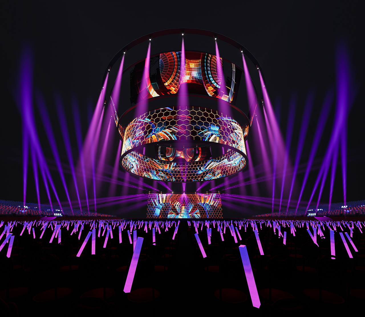 听说四面台,才是一场演唱会的最佳打开方式