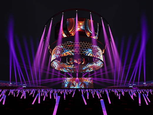 听说四面台，才是一场演唱会的最佳打开方式