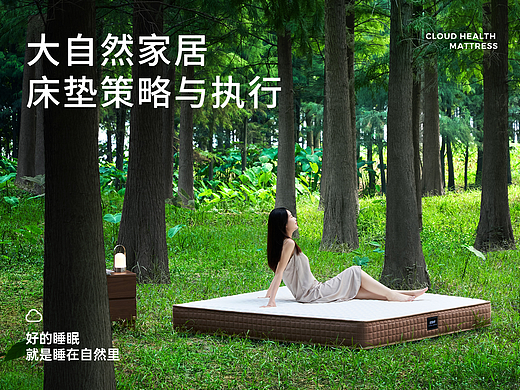 家居电商视觉丨大自然家居床垫策略&执行