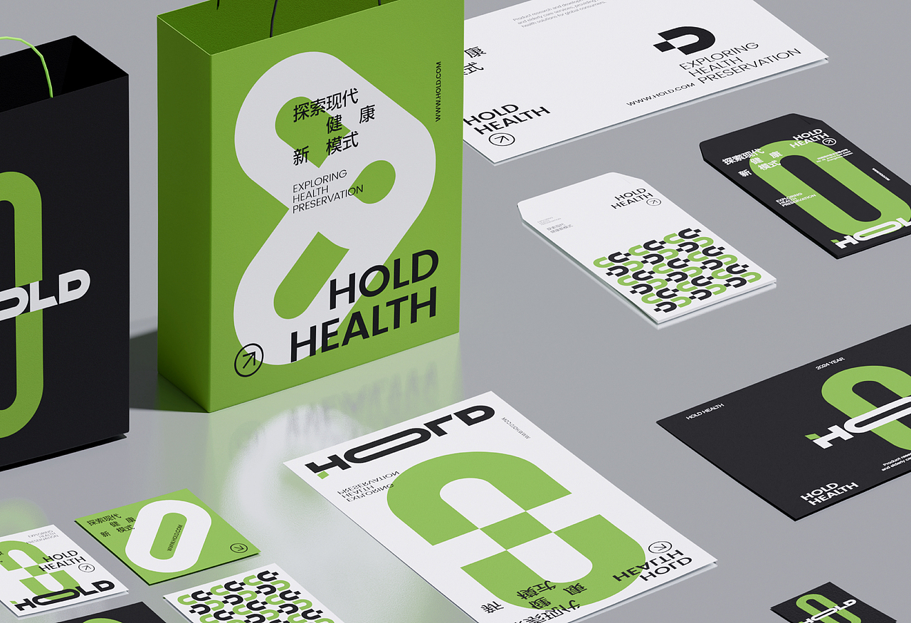 HOLD HEALTH品牌设计/VI设计(图ZMzgxNjkyNjEy) - 品牌 - 站酷设计师野生花品牌设计原创素材 - 站酷ZCOOL