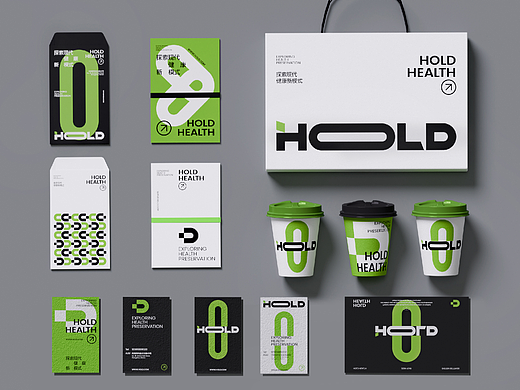 HOLD HEALTH品牌设计/VI设计（个人主页-ZNzA5MTc4MDQ=） - 品牌 - 站酷设计师野生花品牌设计原创素材 - 站酷ZCOOL