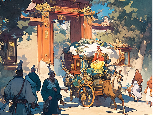 插画｜<大省城出乡里>