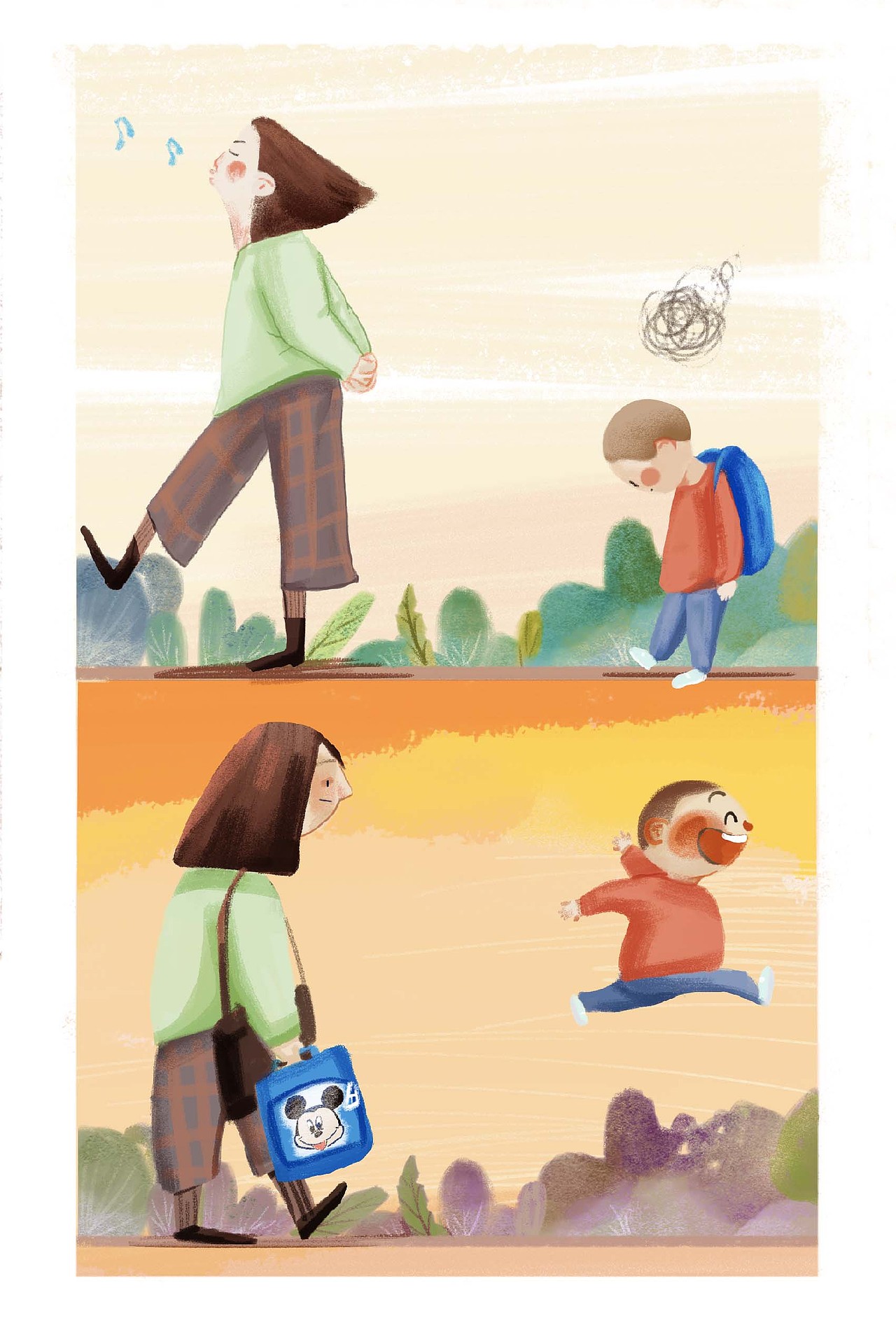 和娃相爱相杀的日子二