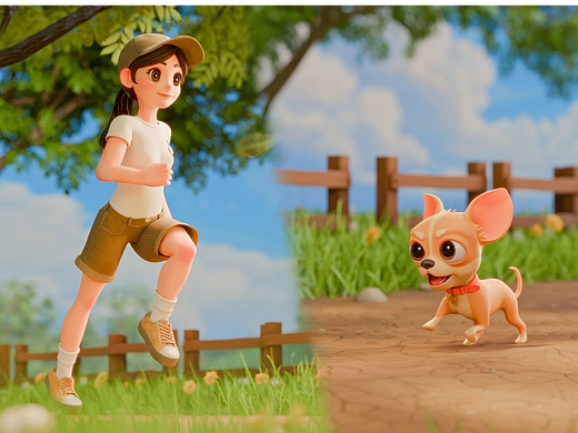 原创3D动画《小吉来也》