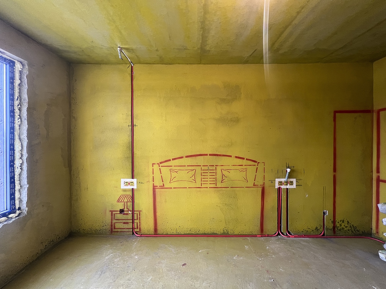 宝地六期一号楼232水电隐秘图