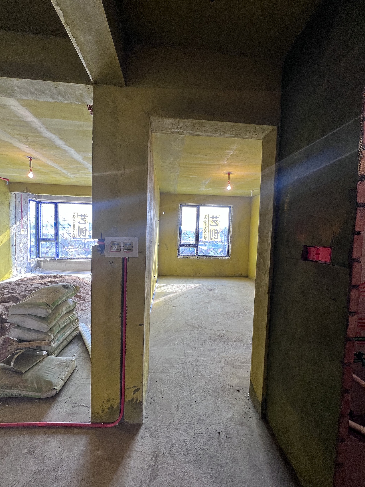宝地六期一号楼232水电隐秘图
