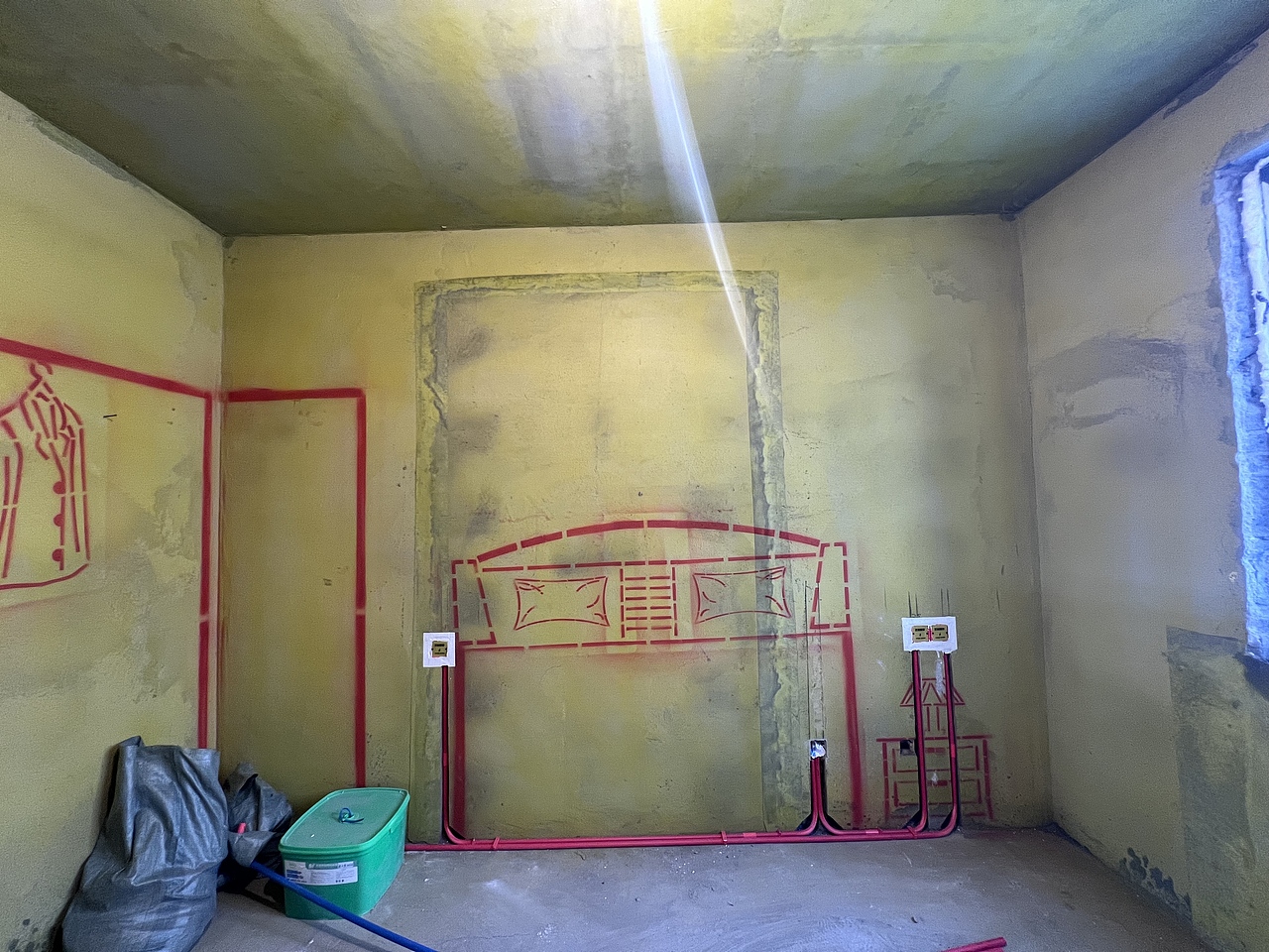 宝地六期一号楼232水电隐秘图