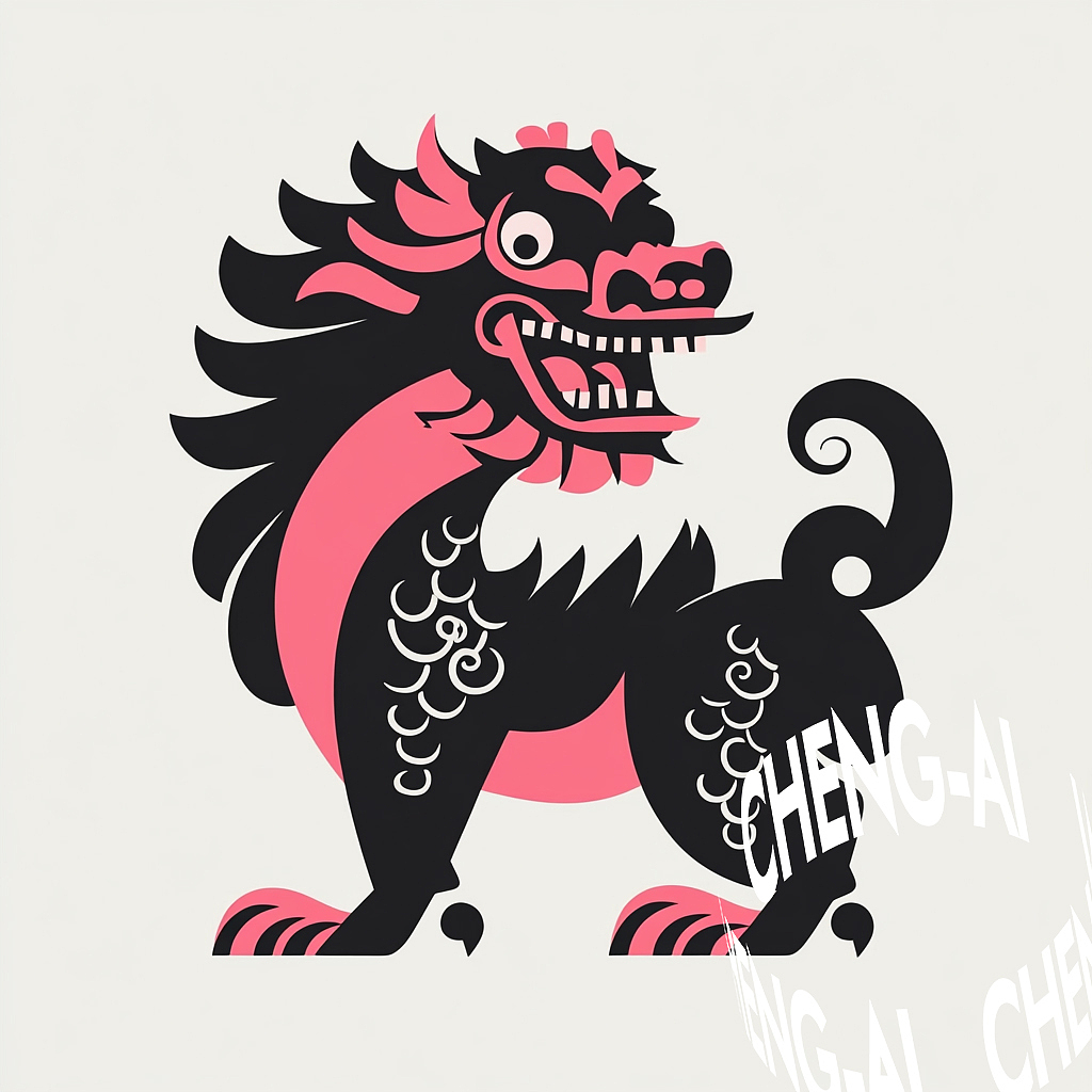 山海异兽！极简-平面插画（图ZMzgxNzAyMzQ0） - 新锐潮流插画 - 站酷设计师橙光AI原创素材 - 站酷ZCOOL