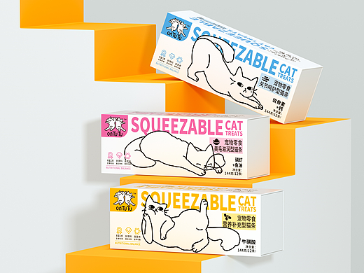 猫零食包装设计 | 萌贱小宠猫，你心动了吗