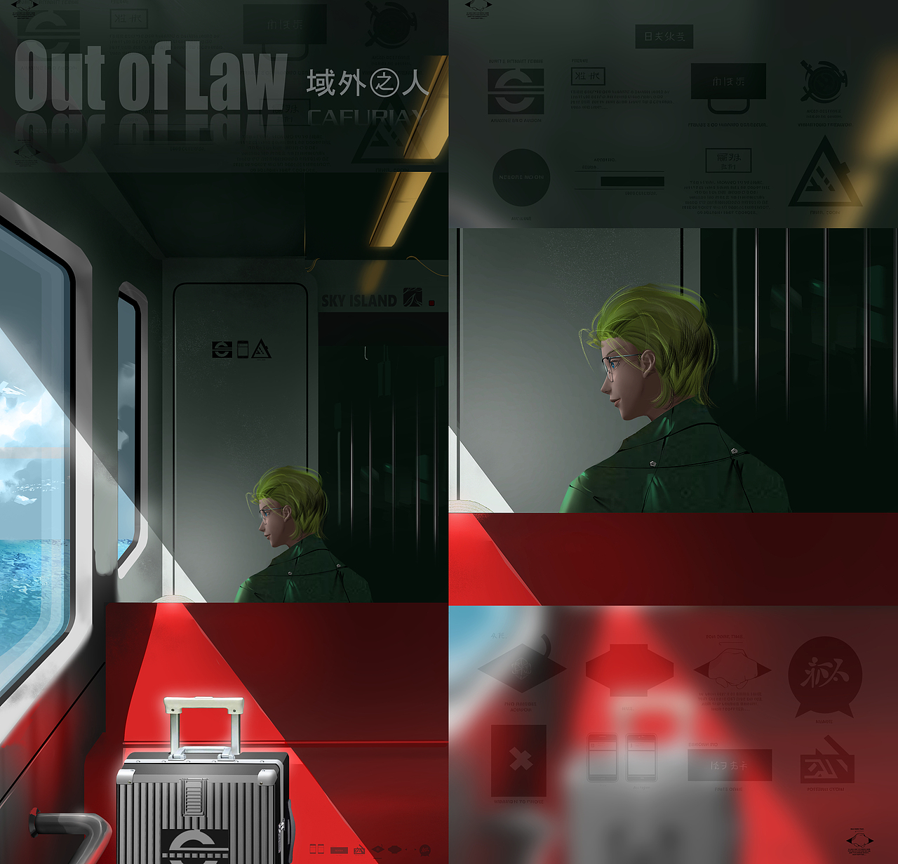 Out of Law_归（图ZMzgxNzE2NjYw） - 创作习作 - 站酷设计师cafuriay原创素材 - 站酷ZCOOL