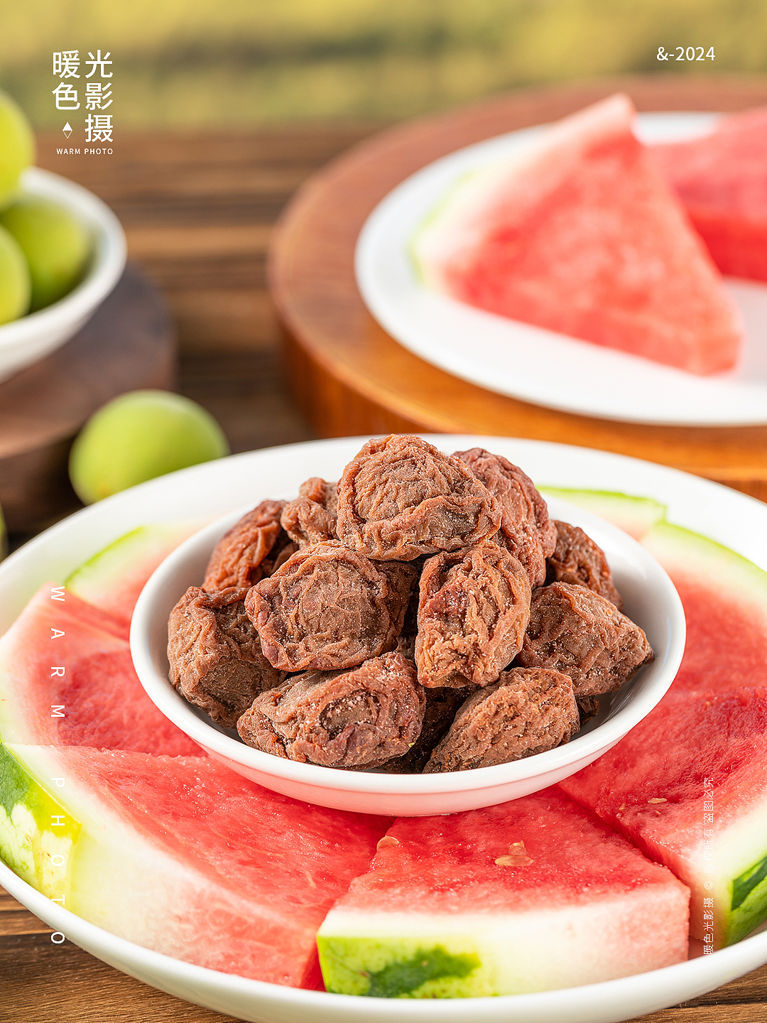 果干 梅干 青梅干 拍摄 产品拍摄