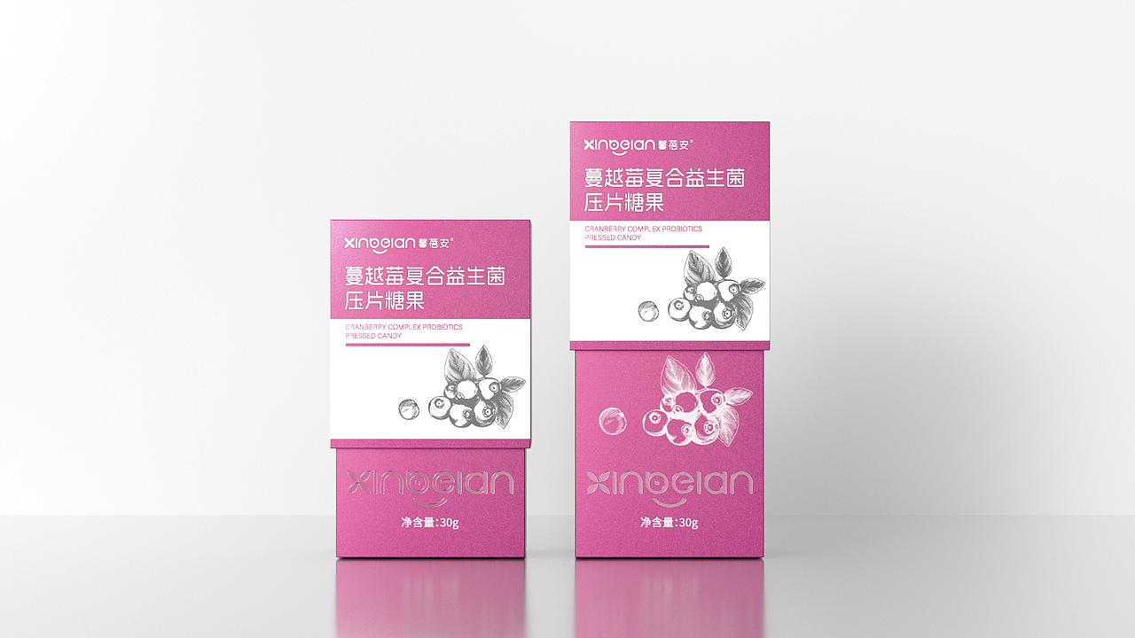 药装包装设计案例 益生菌压片糖果包装设计
