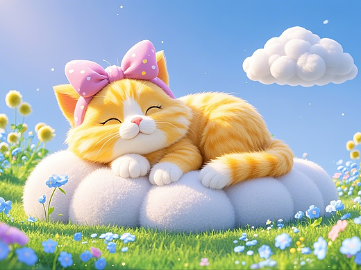 可爱动物猫咪