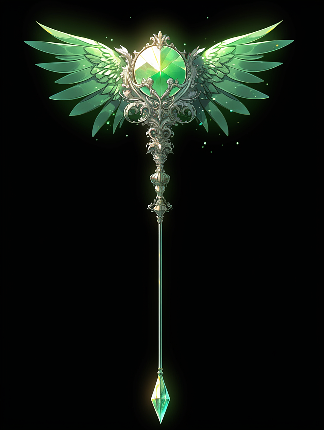 风花雪月-羽翼法杖