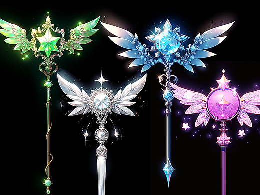 风花雪月-星星法杖