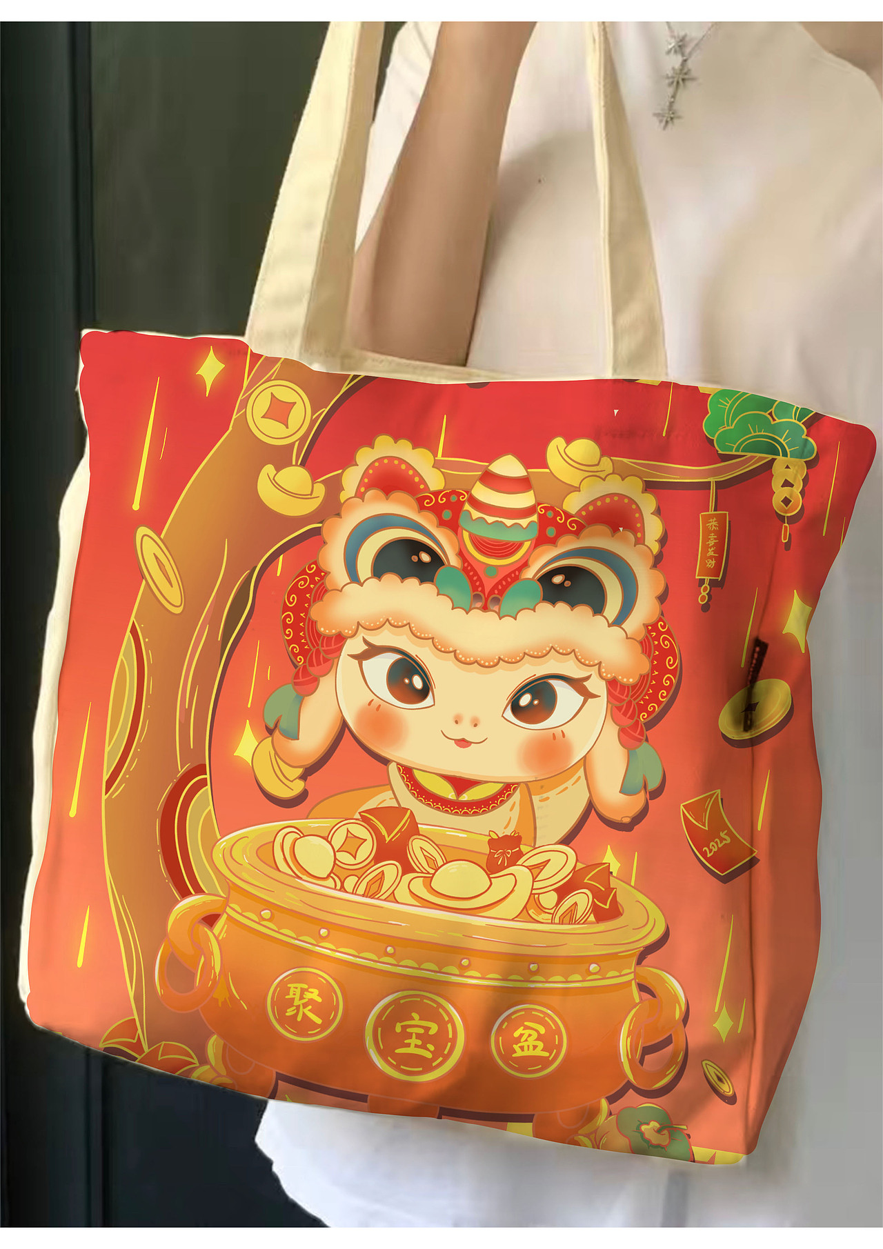 2025蛇年贺岁插画-五福临门（图ZMzgxNzUxOTIw） - 商业插画 - 站酷设计师南柯93原创素材 - 站酷ZCOOL