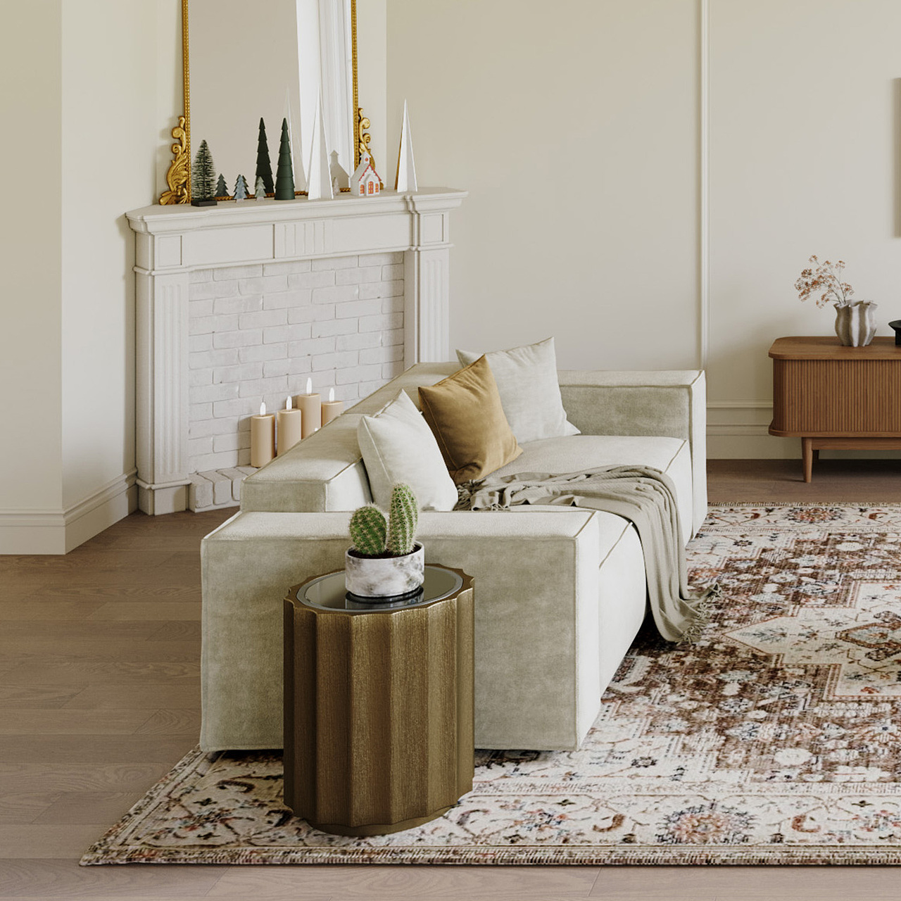 客厅空间-沙发电视柜组合家具