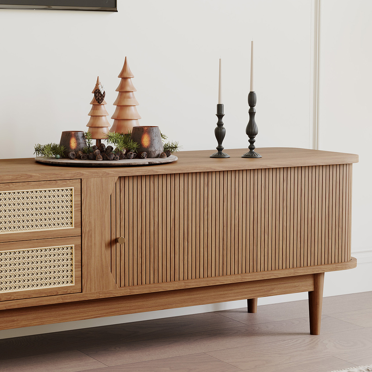 客厅空间-沙发电视柜组合家具