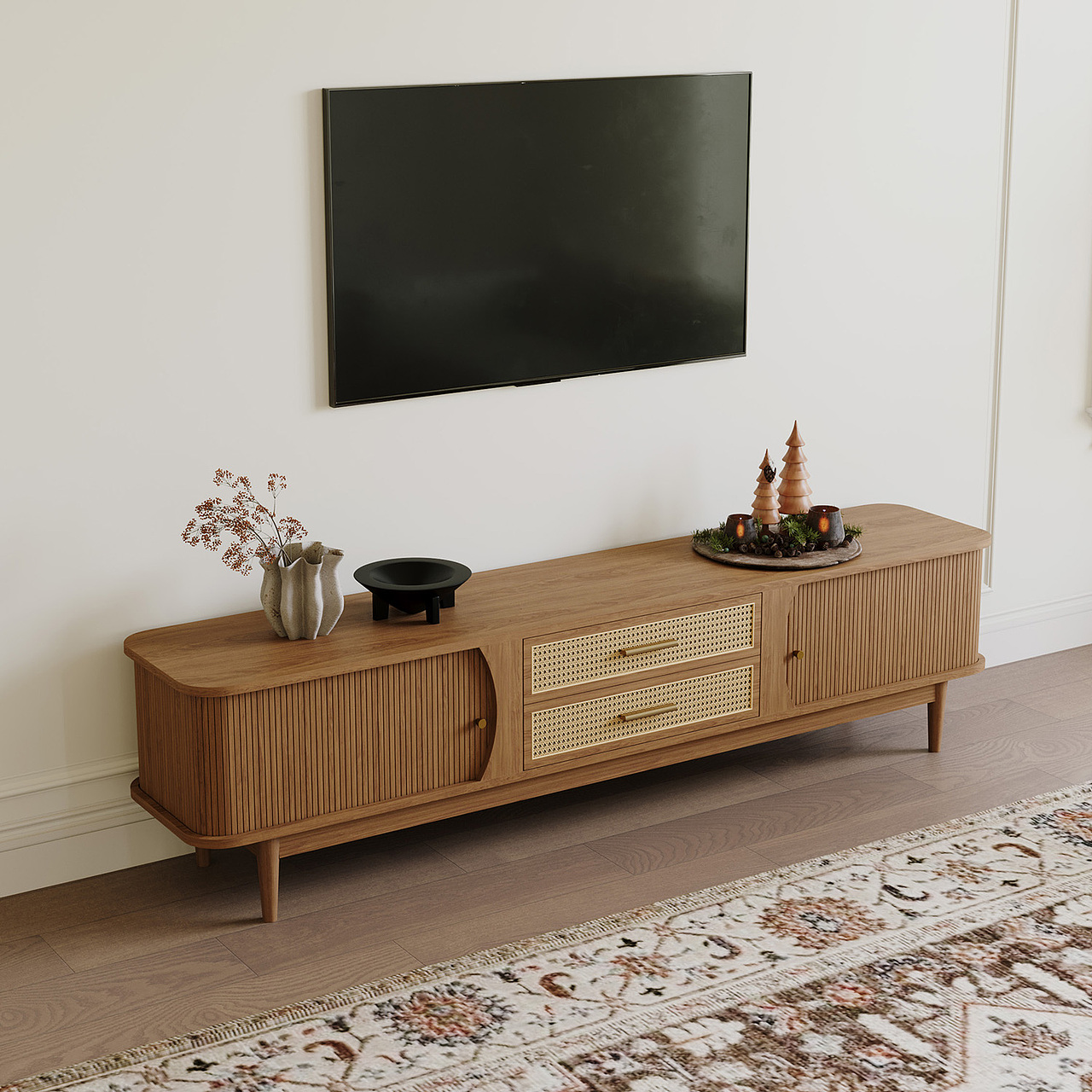 客厅空间-沙发电视柜组合家具