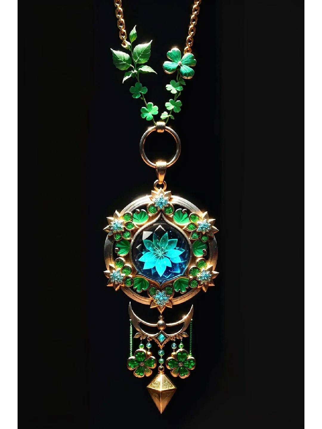 首饰设计-幸运草神（图ZMzgxNzUzNjAw） - 首饰设计 - 站酷设计师萌Y玲玲原创素材 - 站酷ZCOOL