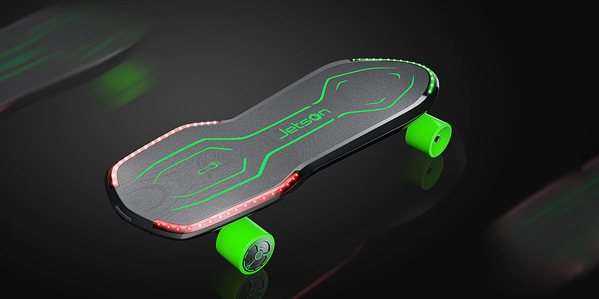 工业设计-探梦者电动四轮滑板-合肥木马工业设计作品