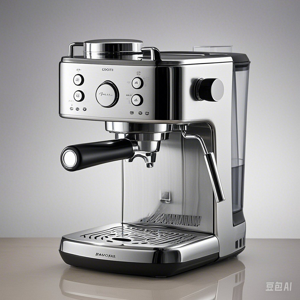 AI辅助设计 | 金属咖啡机