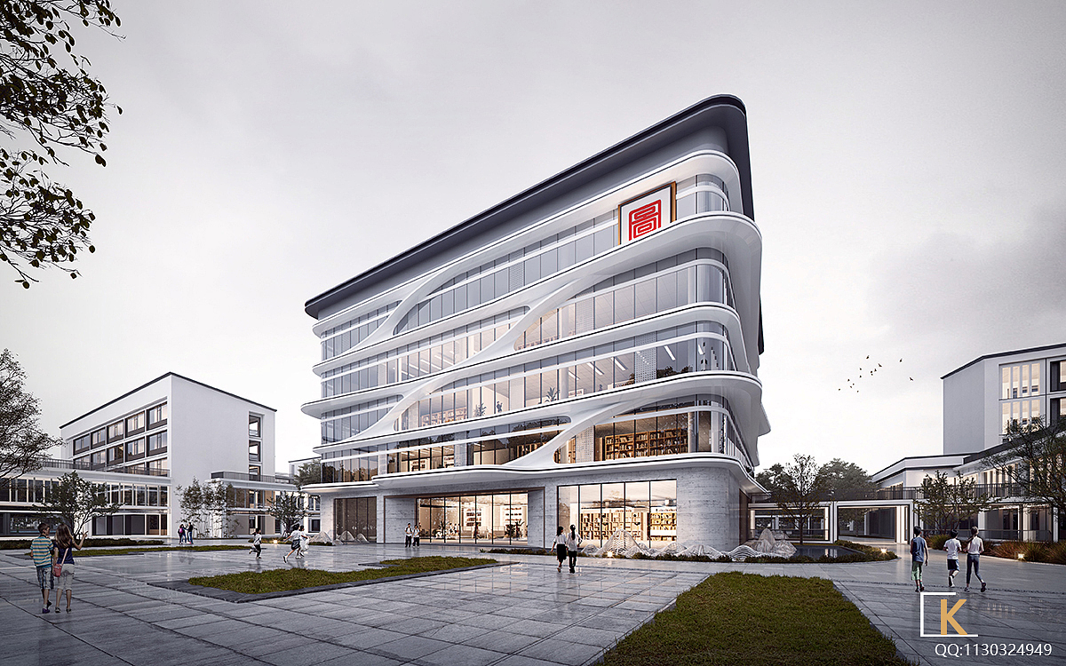 接各类学校、医院效果图渲染后期（图ZMzgxNzc1NjEy） - 建筑/空间 - 站酷设计师透明的世界1989原创素材 - 站酷ZCOOL