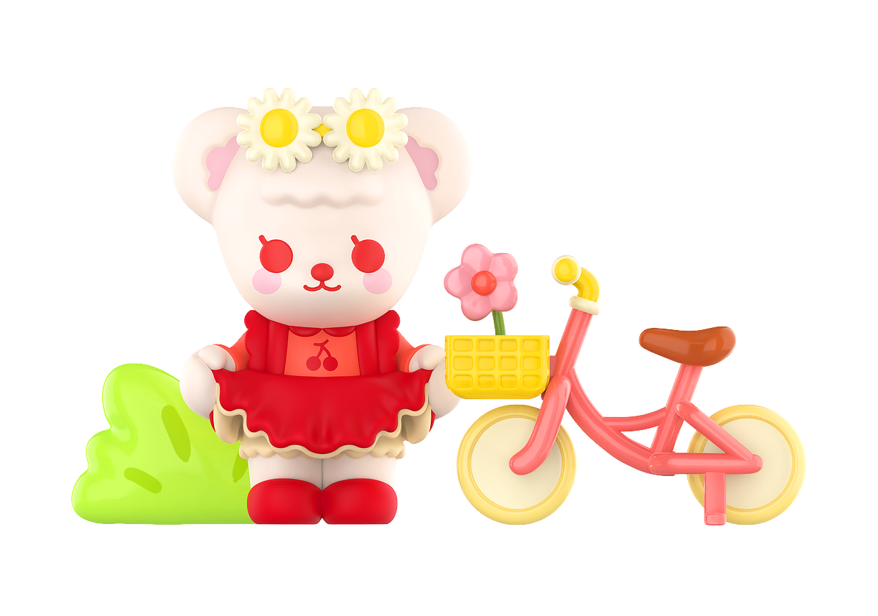 奇萌泰迪芙儿盲盒设计(名创)