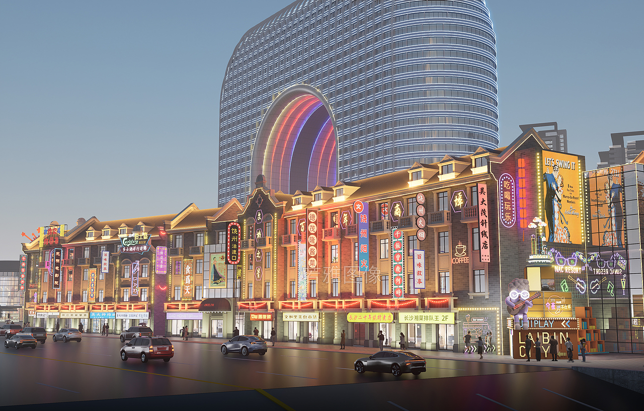 民国风商业街概念方案设计及表现 \/:rytx-x（图ZMzgxNzkxODgw） - 文案/策划 - 站酷设计师若雅图像原创素材 - 站酷ZCOOL