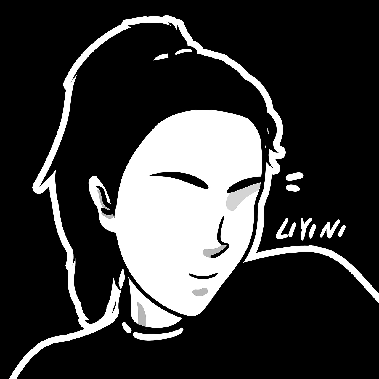 手绘人物头像（图ZMzgxNzk1Njg4） - 创作习作 - 站酷设计师安子看世界原创素材 - 站酷ZCOOL