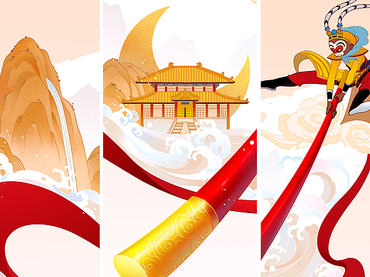 一组国风创作