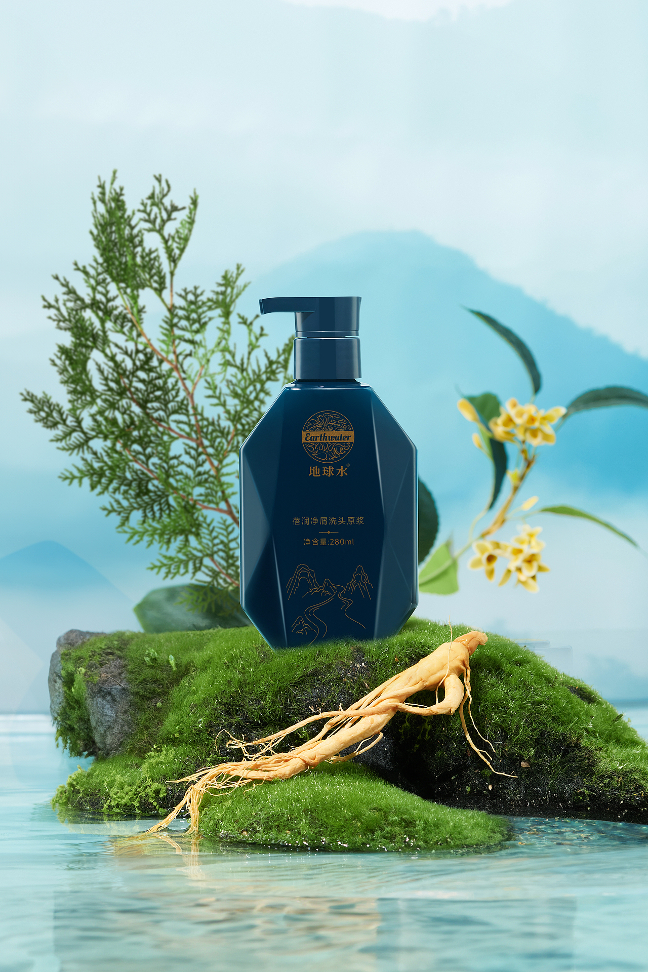 洗护产品拍摄（图ZMzgxODA2NTI0） - 产品摄影 - 站酷设计师优色美学原创素材 - 站酷ZCOOL