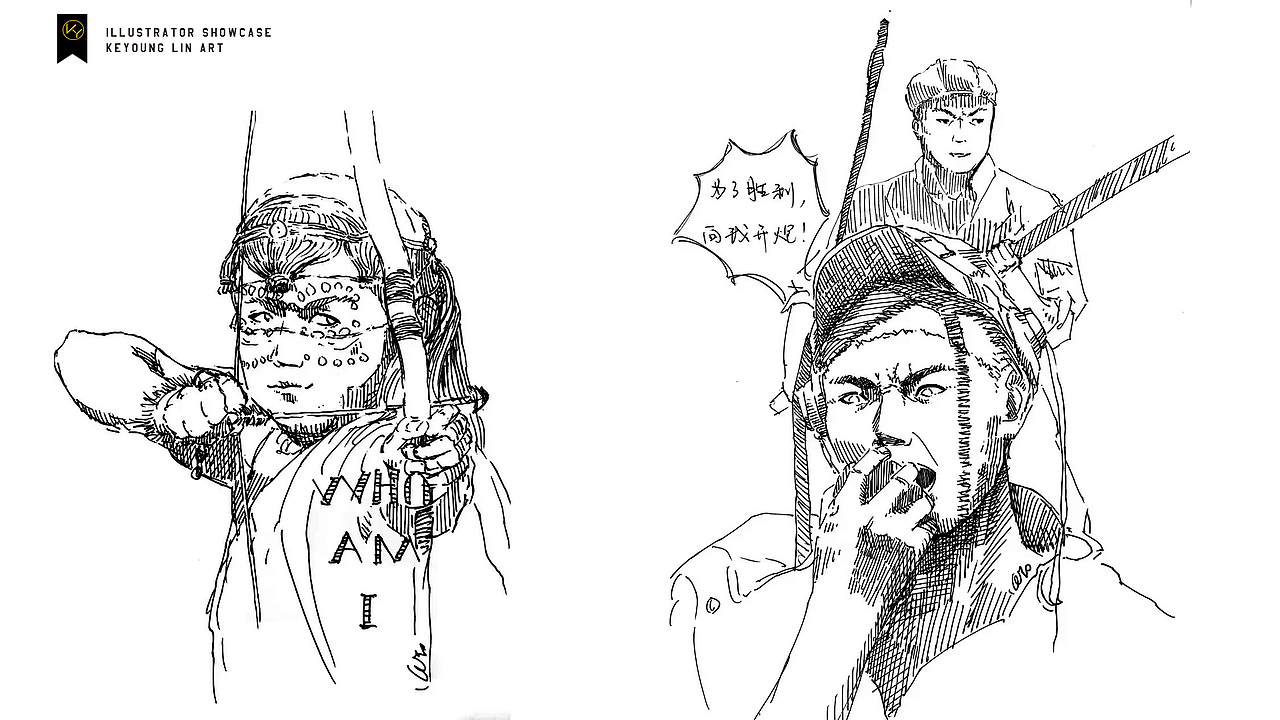 KEYO速写簿丨2024年10-11月插画合集