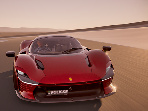 视觉物料 法拉利 Daytona SP3  For VCLISSE