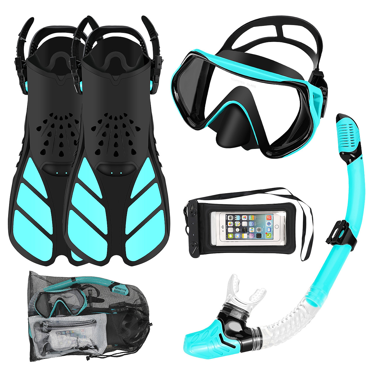 亚马逊-浮潜套装主图