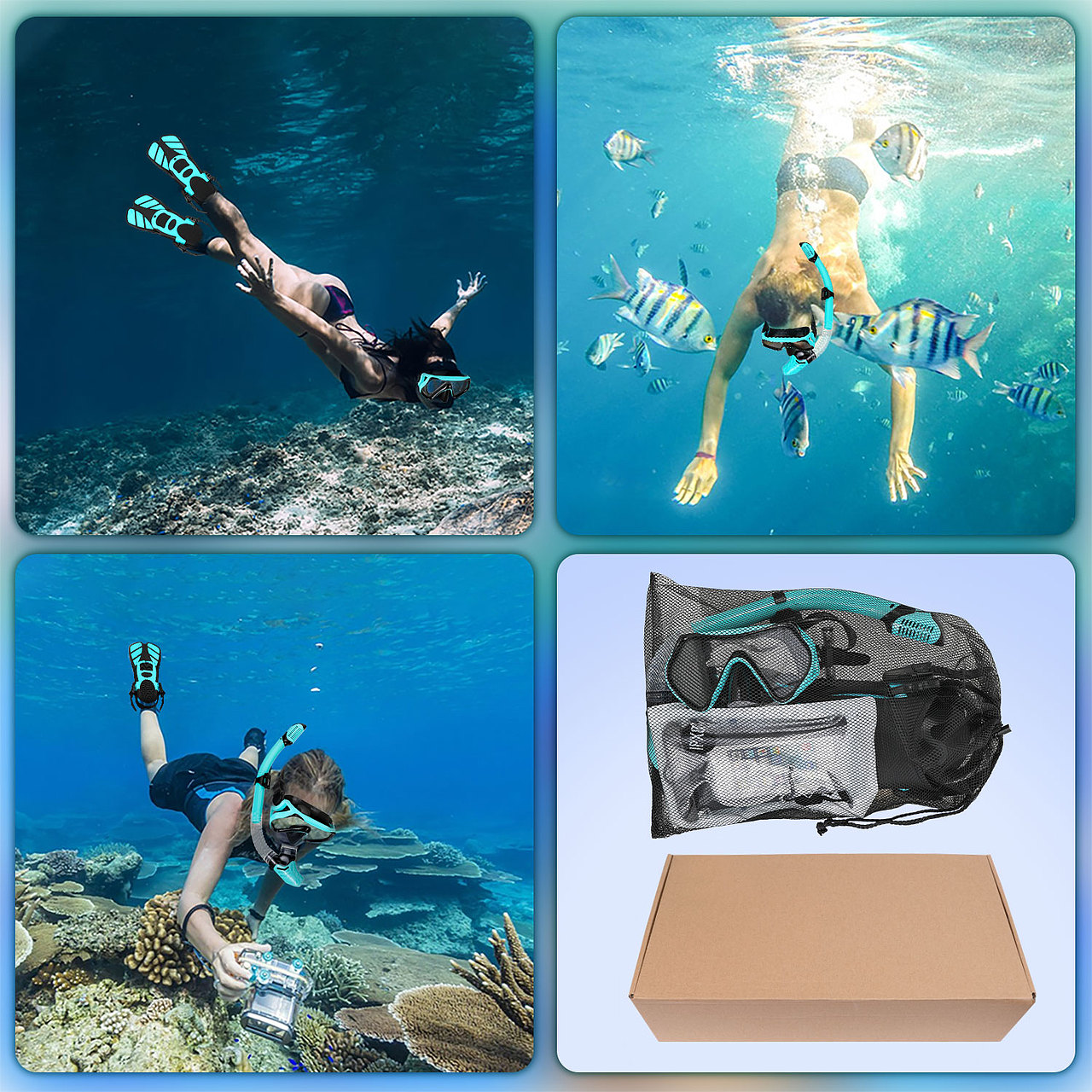 亚马逊-浮潜套装主图