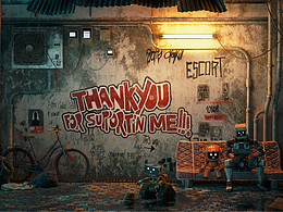 日常练习概念场景渲染