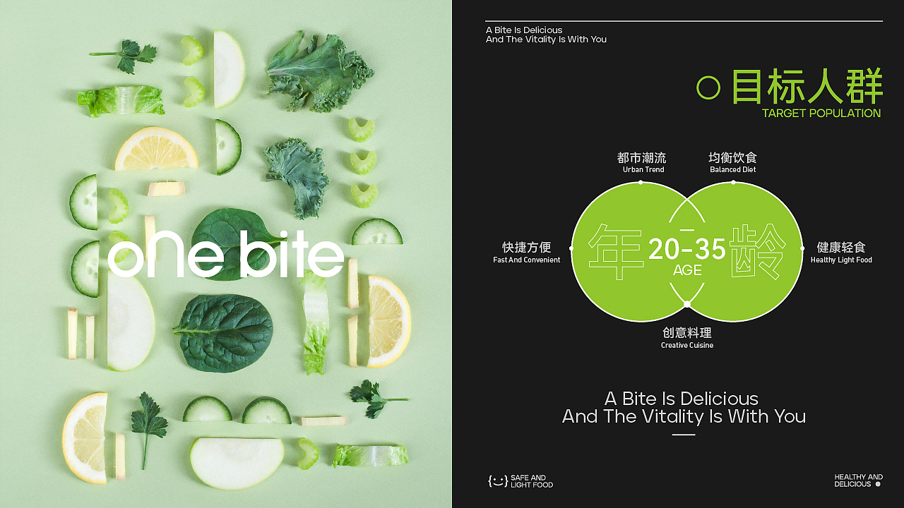 ONE BITE 壹口轻食 品牌设计（图ZMzgxODI0OTYw） - 品牌 - 站酷设计师HovY晗原创素材 - 站酷ZCOOL