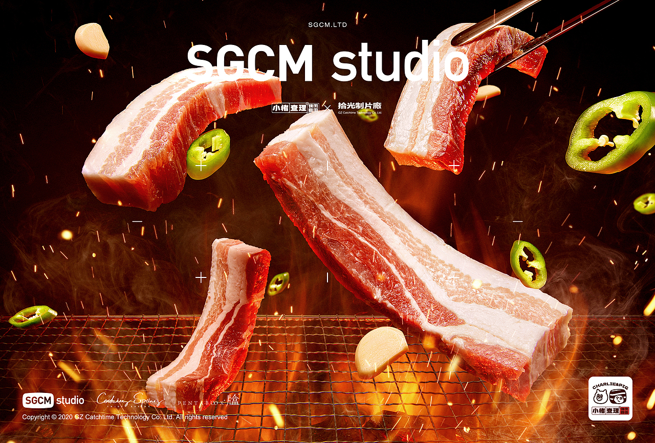 餐饮品牌摄影 | 小猪查理 X SGCM 拾光制片廠（图ZMzgxODI3NTg0） - 美食摄影 - 站酷设计师拾光传媒原创素材 - 站酷ZCOOL