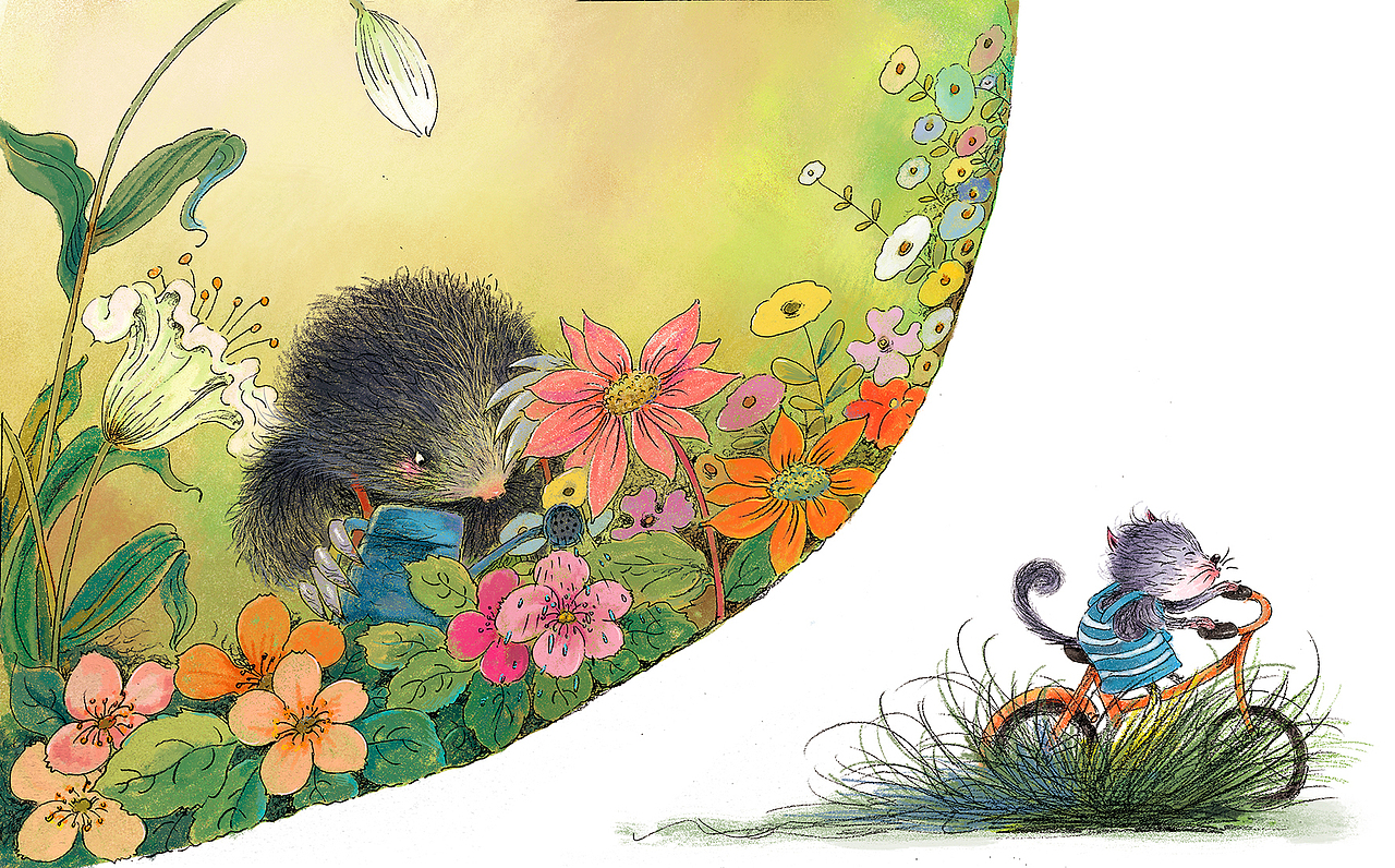 离家出走的小鼹鼠》绘本-儿童情绪管理（图ZMzgxODMxMTQ0） - 绘本 - 站酷设计师吕秋梅儿童插画原创素材 - 站酷ZCOOL