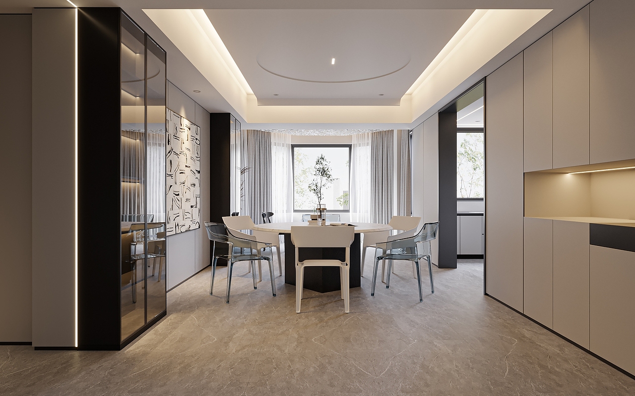 简单的线条,清晰的轮廓,这就是简约风格的魅力所在