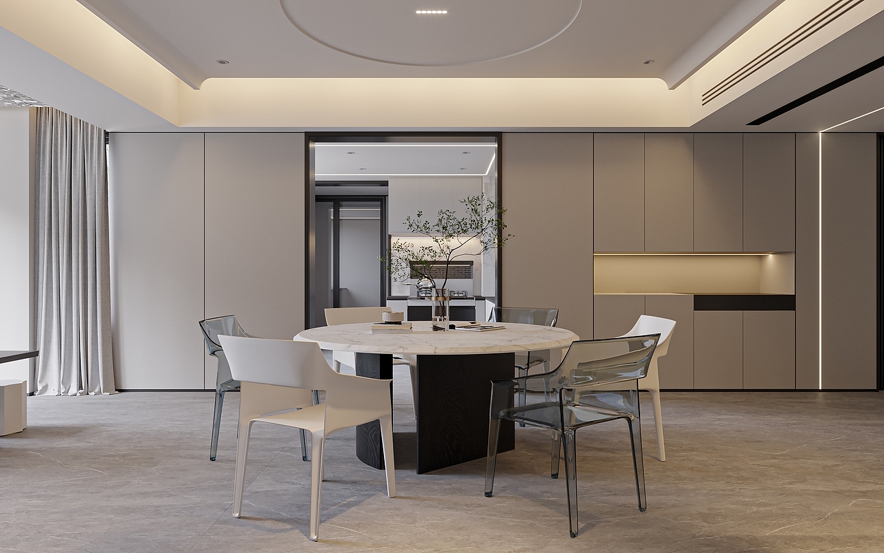 简单的线条,清晰的轮廓,这就是简约风格的魅力所在