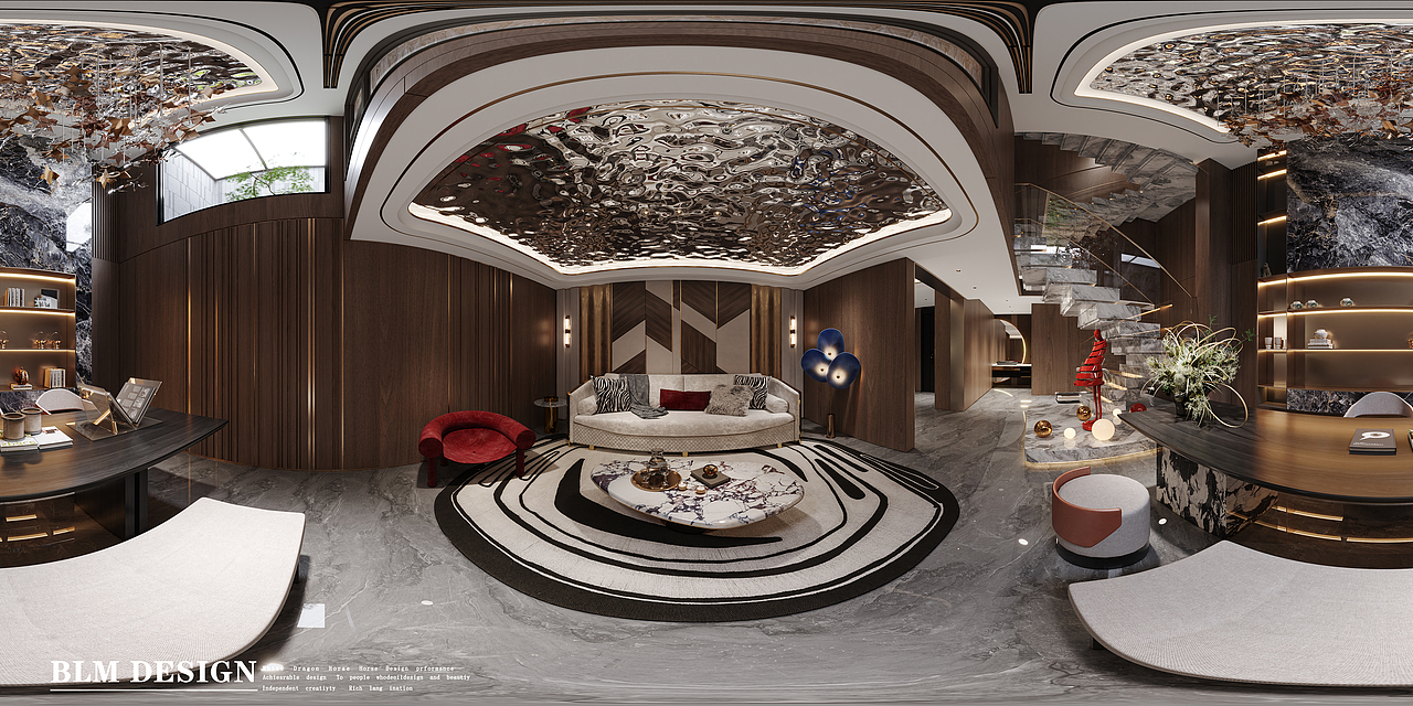 现代轻奢别墅家装设计