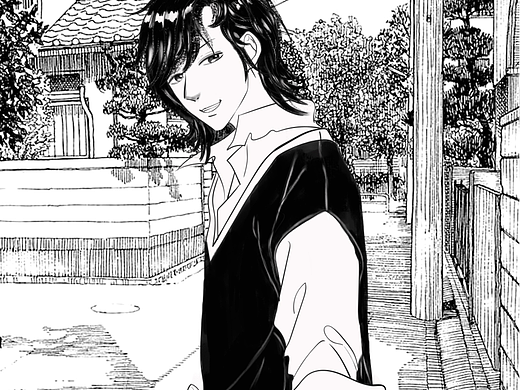 黑白线描情侣手机壳