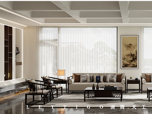 新中式别墅───简而素，淡而雅 ​​​