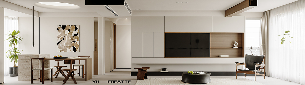 现代极简客餐厅丨近期表现