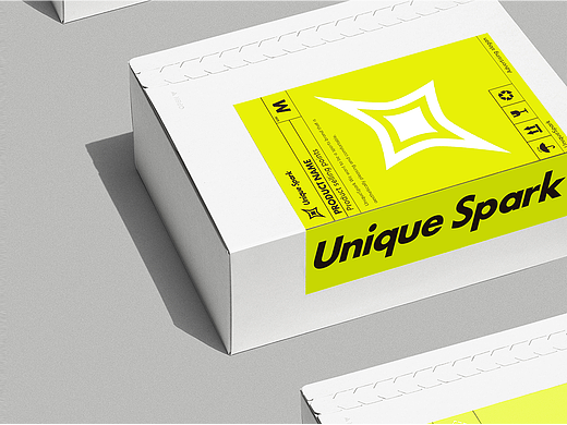 Unique spark-品牌视觉