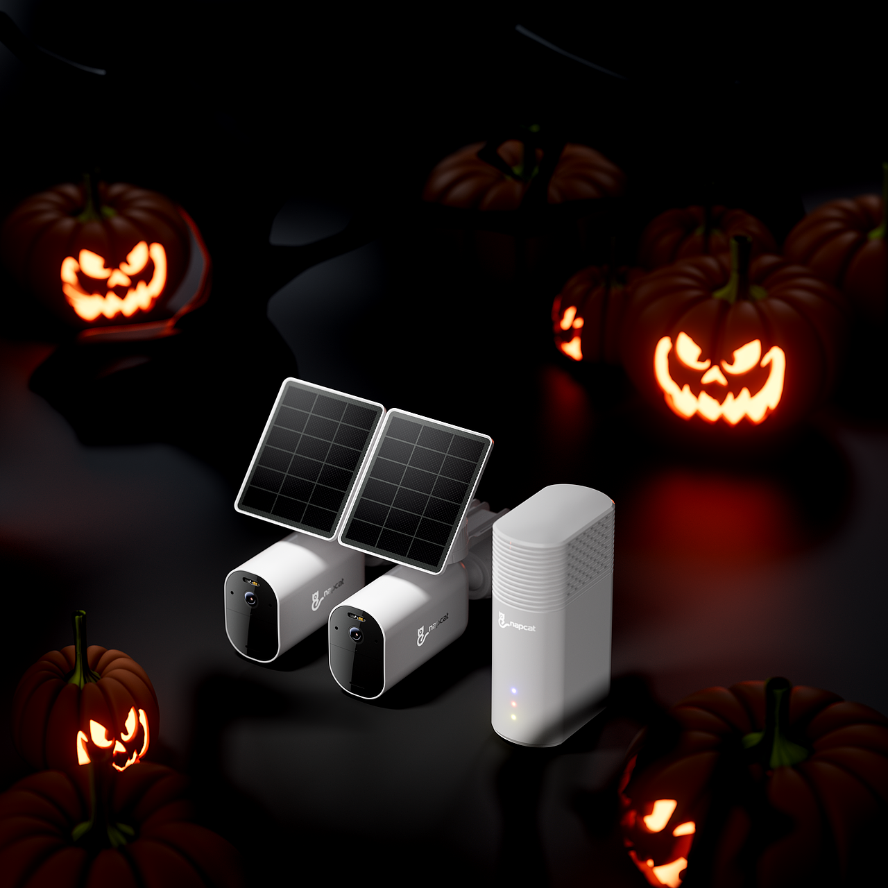 这是第一版的万圣节,暗调为主