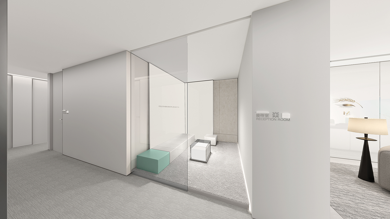 凯派设计｜新作 麦颜深圳首家 专注眼袋医疗美容诊所（图ZMzgxODY0ODg0） - 商业空间设计 - 站酷设计师kaipaisz原创素材 - 站酷ZCOOL