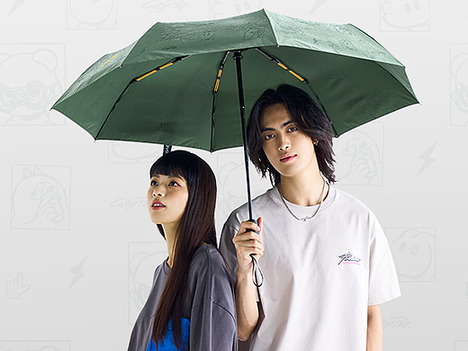 佐案设计 PANDAER 遇水浮花雨伞